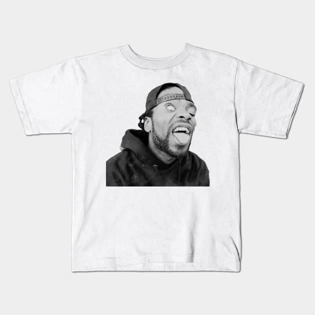 method man, wu tang clan Kids T-Shirt by yampol